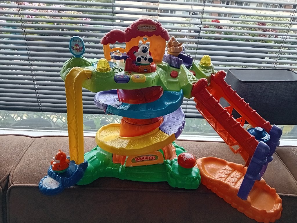 Vtech zoomizooz klim en verken boomhuis, Kinderen en Baby's, Ophalen of Verzenden, Gebruikt, 6 maanden tot 2 jaar