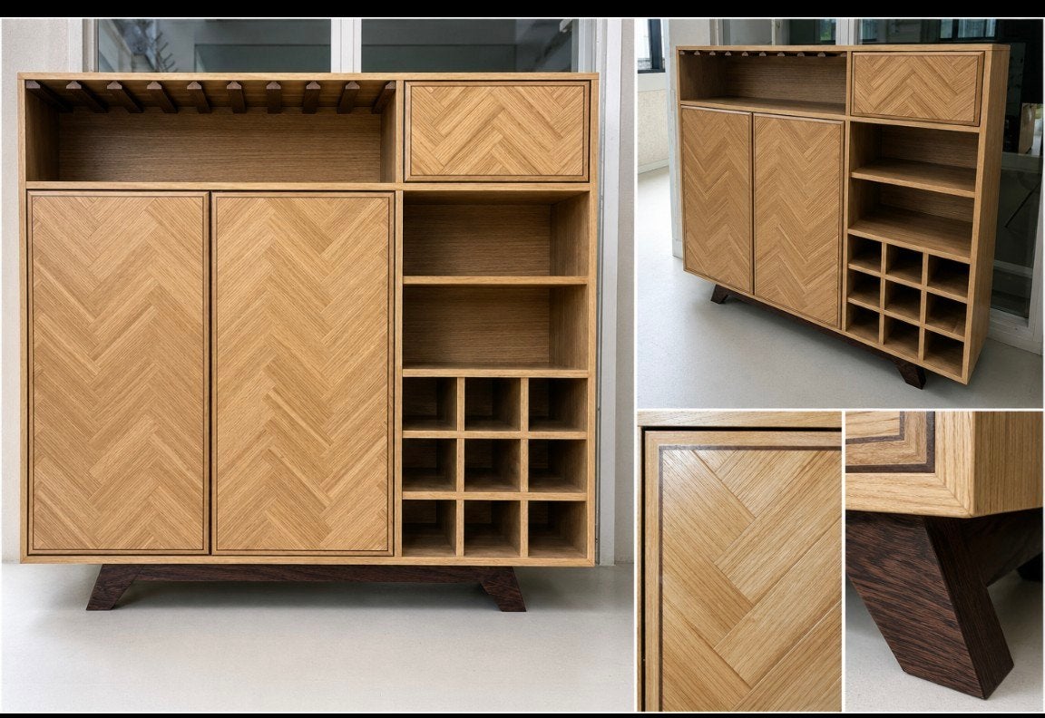 Uniek design drank kabinet, Ophalen, 25 tot 50 cm, Minder dan 100 cm