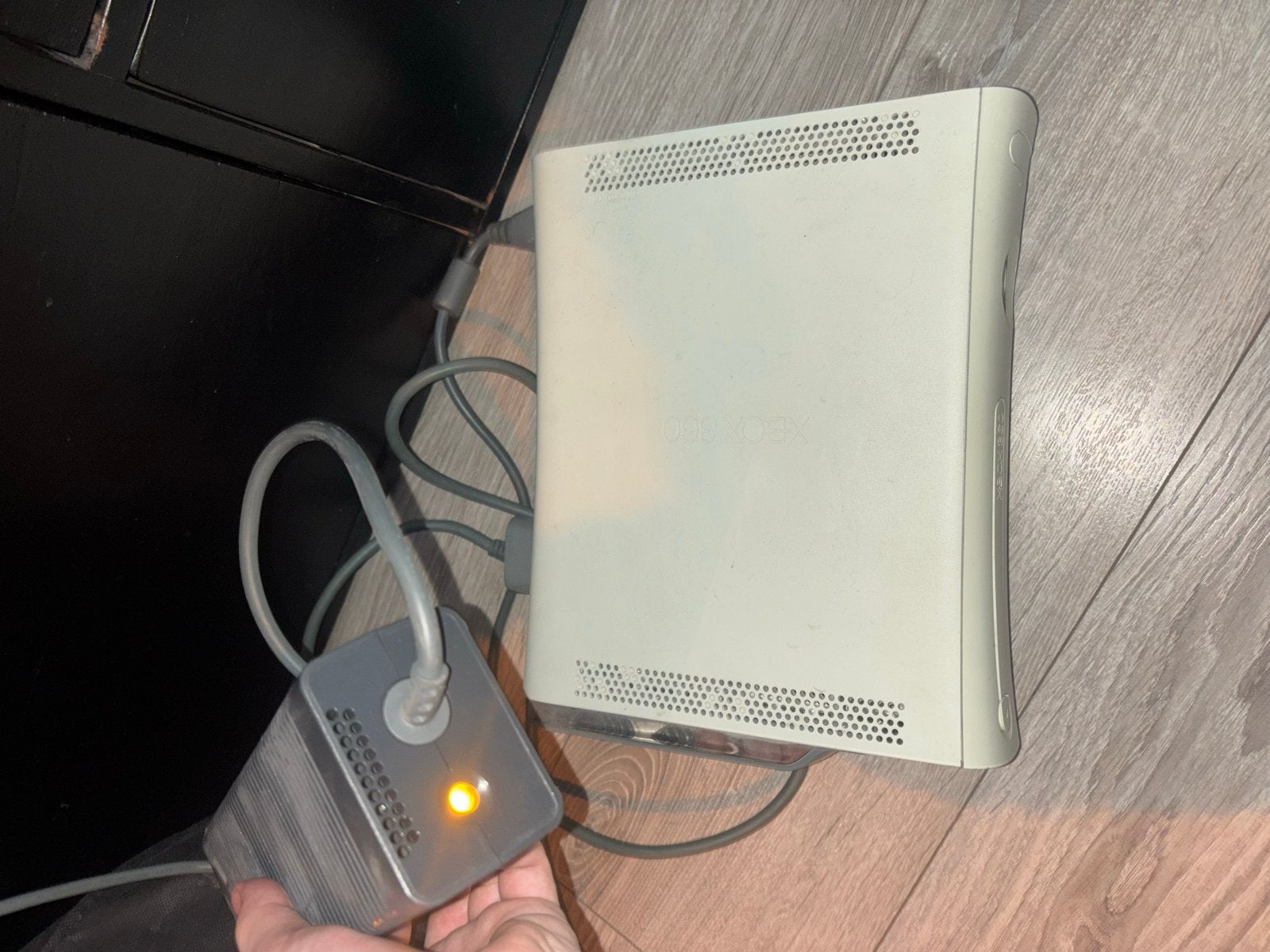 Defecte Xbox 360 (defect) met Kinect sensor, Spelcomputers en Games, Ophalen of Verzenden, Niet werkend, Met kinect