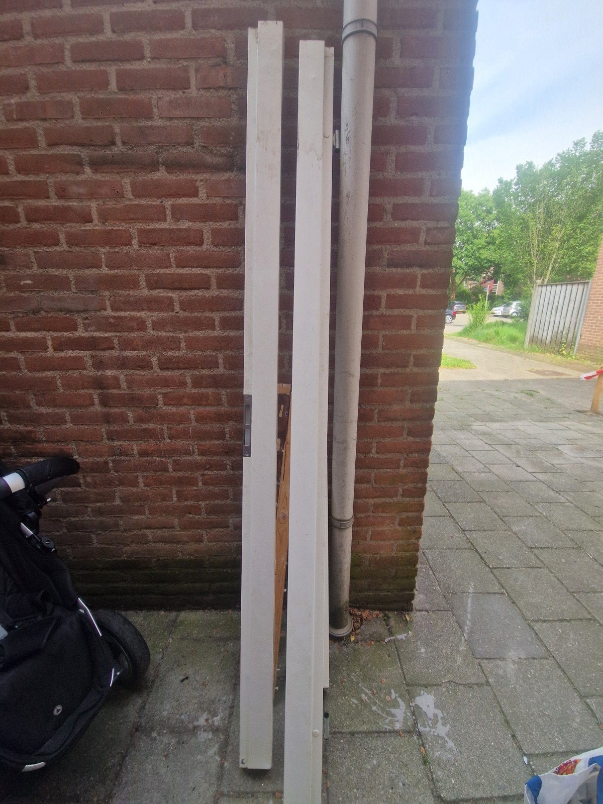 Deurkozijn Hornbach, Doe-het-zelf en Verbouw, Kozijnen en Schuifpuien, Deurkozijn, 150 tot 225 cm, Hout, Ophalen