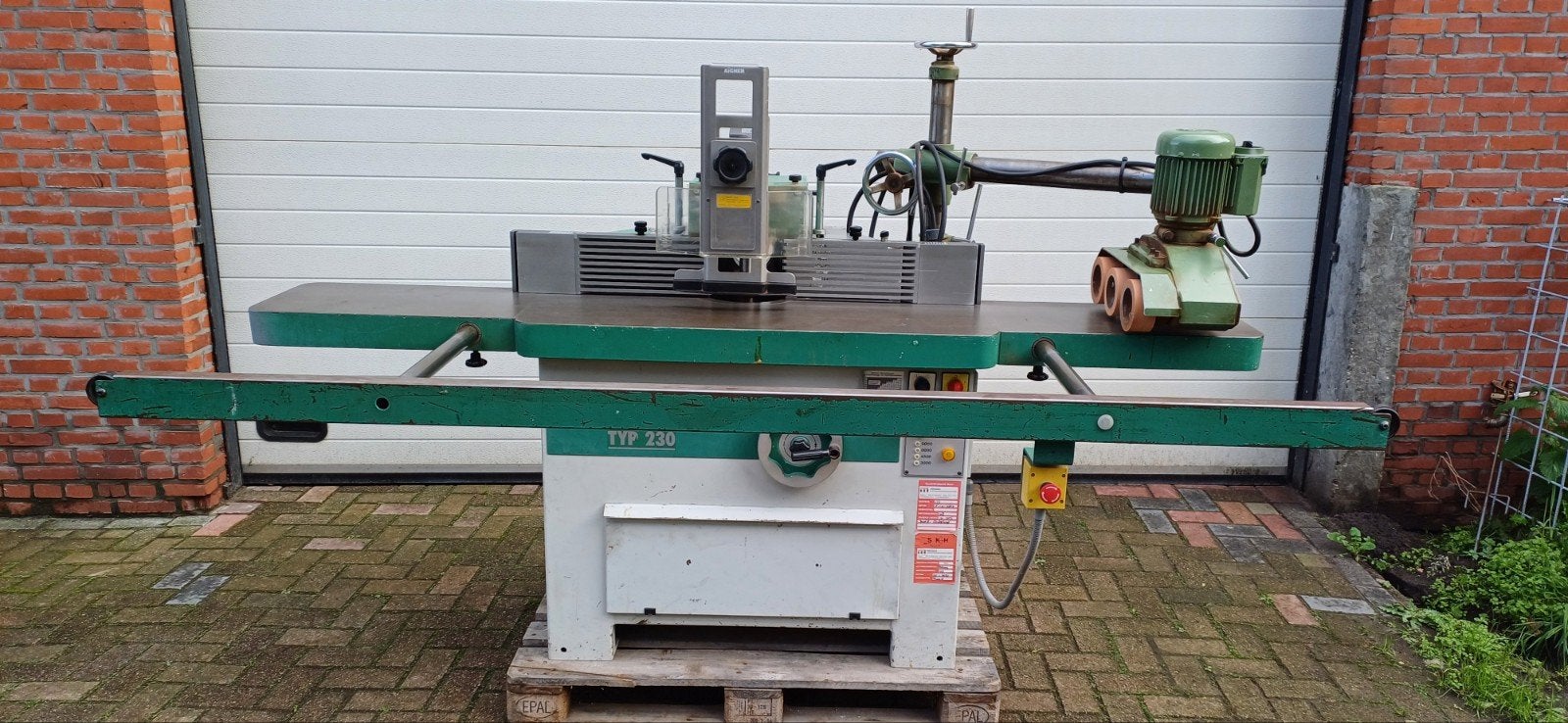Panhans Typ 230 Tafelfreesmachine Aigner Centrix en Geleider, Doe-het-zelf en Verbouw, Ophalen, Gebruikt, Elektrisch, Felder hammer panhans scm robland casadei altendorf martin