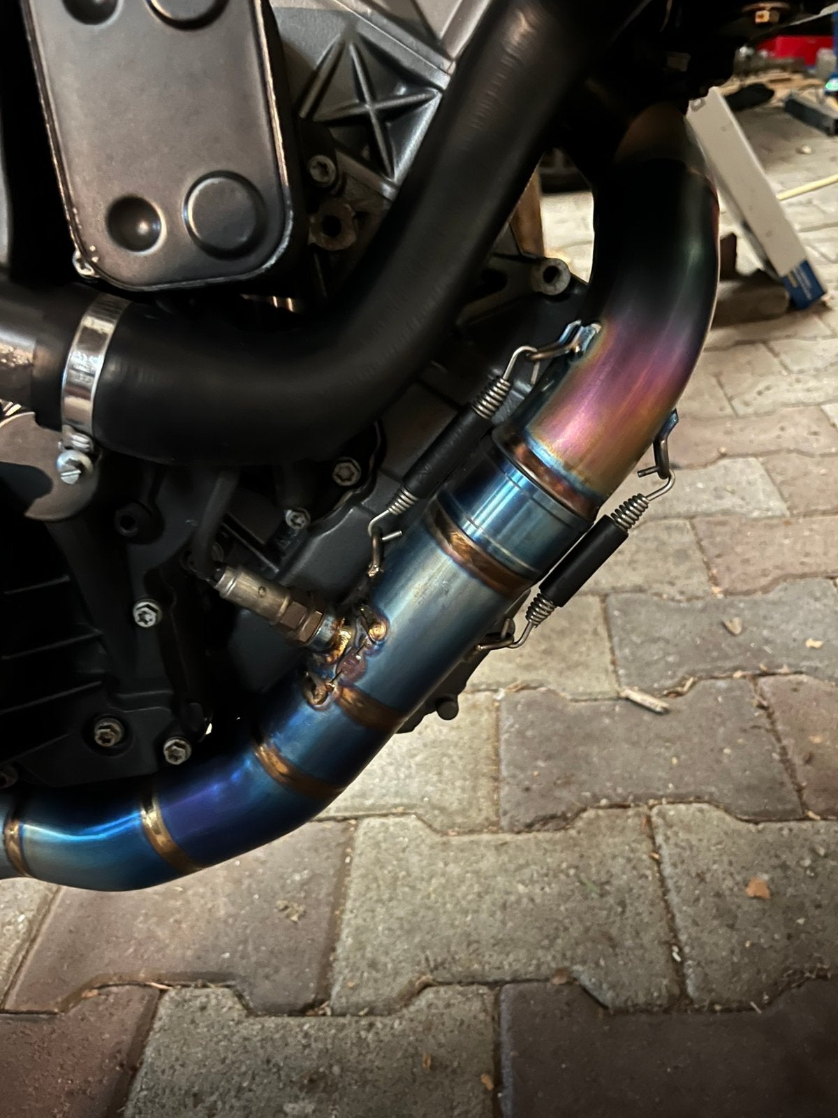 Akrapovic full titanium uitlaat ktm 1290 inruil mogelijk, Ophalen of Verzenden