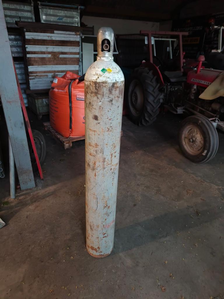 Zuurstof fles snijbrander, leeg!, Ophalen, Minder dan 150 ampère, Overige typen