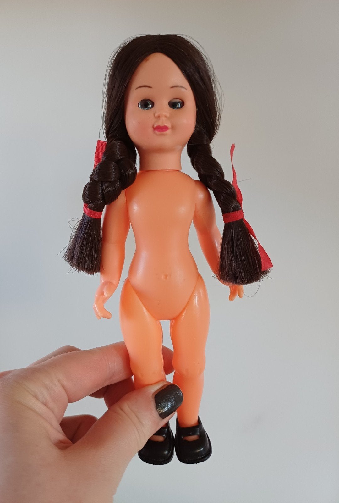 Vintage pop met vlechten en slaapogen, Ophalen of Verzenden, Gebruikt, Overige typen
