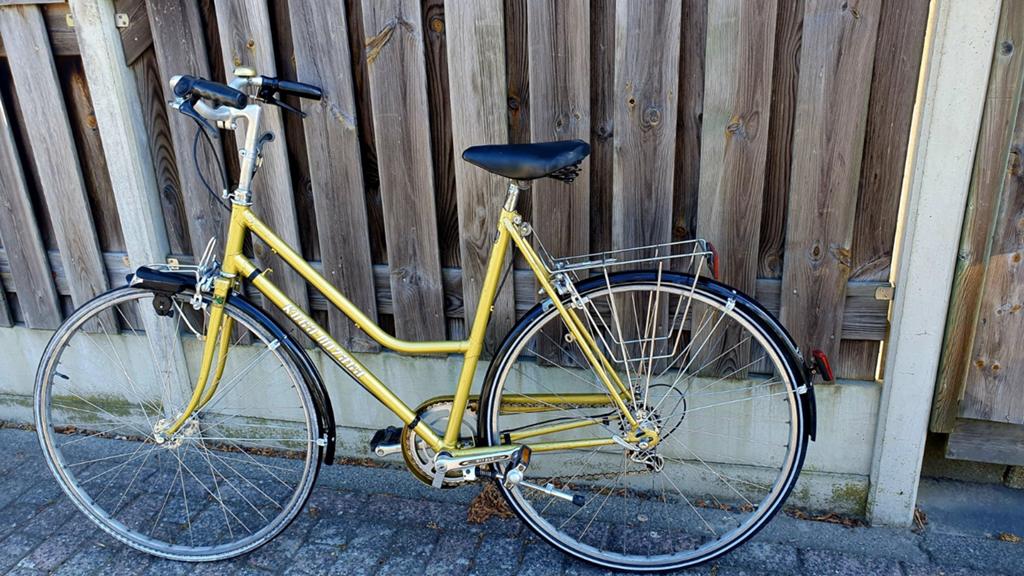 Lichtgewicht damesfiets fr 56 koga miyata citybike oldtimer, Minder dan 10 versnellingen, Velgrem, Ophalen of Verzenden, Koga Miyata