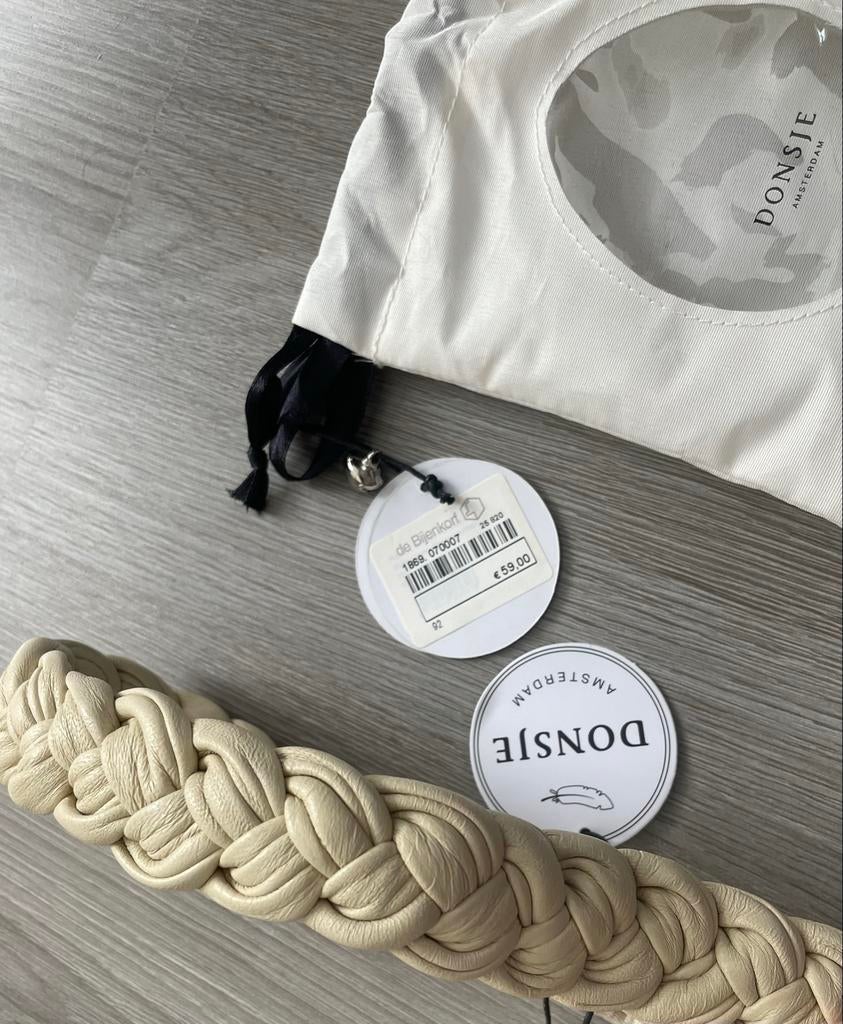 Donsje Amsterdam gevlochten haarband, nieuw, Ophalen of Verzenden, Nieuw