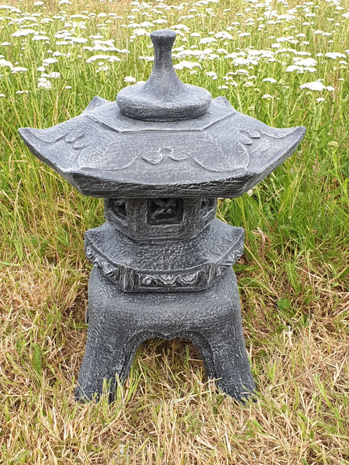 Prachtige Japanse Lantaarn, Pagode, Tempel, in de Tuin, Ophalen, Nieuw, Steen, Overige typen