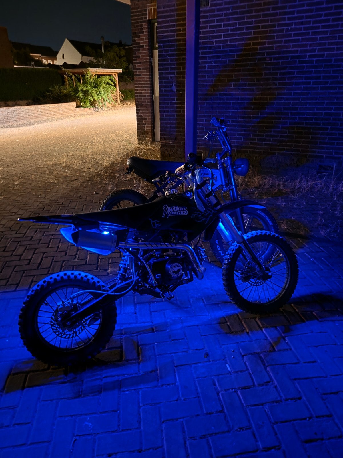 125cc Crossmotor, Ophalen, Gebruikt