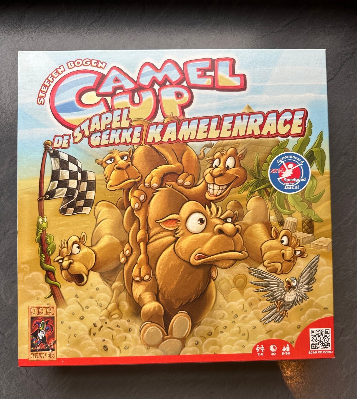 Camel Cup: De Stapel Gekke Kamelenrace - Nieuw!, Hobby en Vrije tijd, Drie of vier spelers, Ophalen of Verzenden, Nieuw