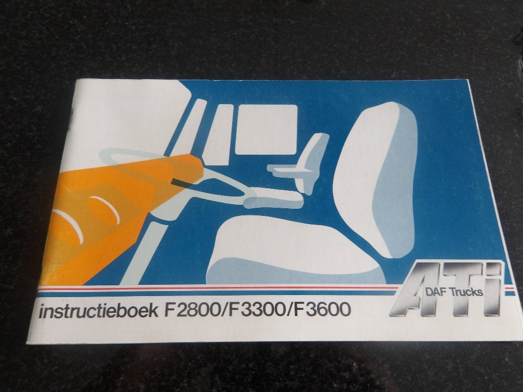 DAF Serie F2800 / F3300 / F3600 - Instructieboek NL, Verzenden