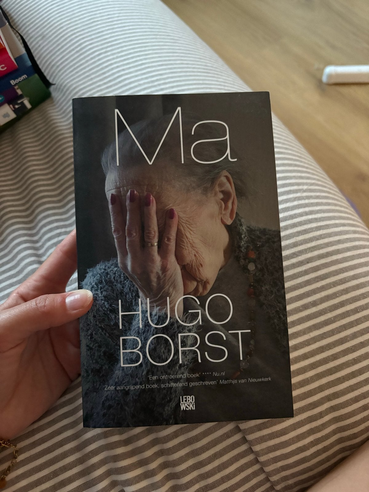Ma - Hugo Borst (Boek over dementie en liefde), Ophalen of Verzenden, Gelezen, Overige