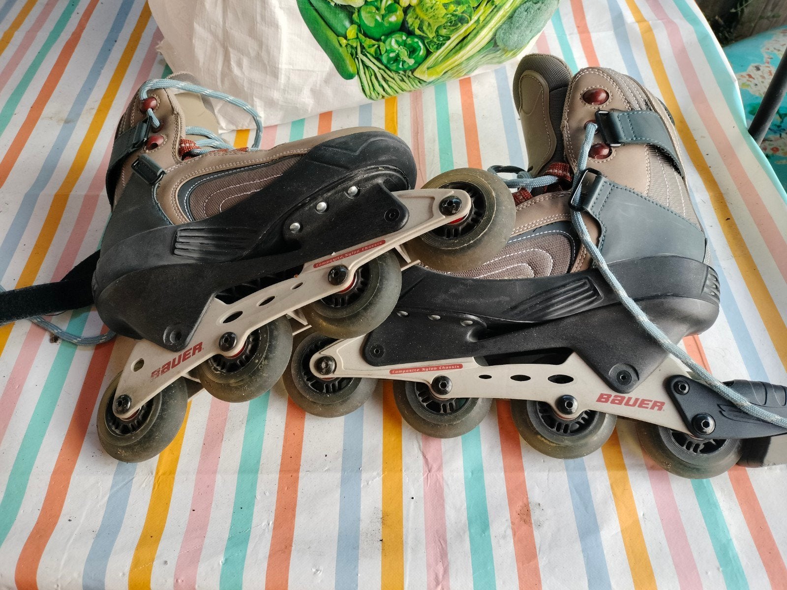 Bauer Inline Skates - Maat 39, Ophalen of Verzenden, Gebruikt, Inline skates 4 wielen, Bauer