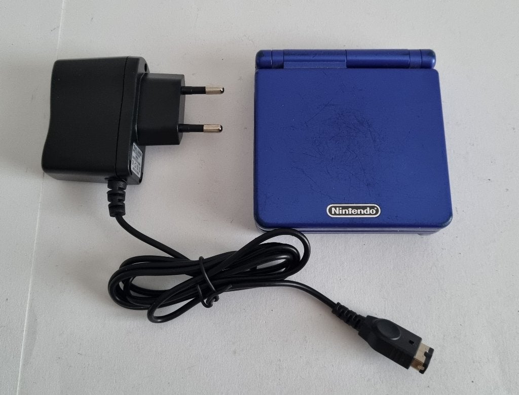Nintendo Game Boy Advance SP GBA Console Blauw, Spelcomputers en Games, Spelcomputers | Nintendo Game Boy, Ophalen of Verzenden