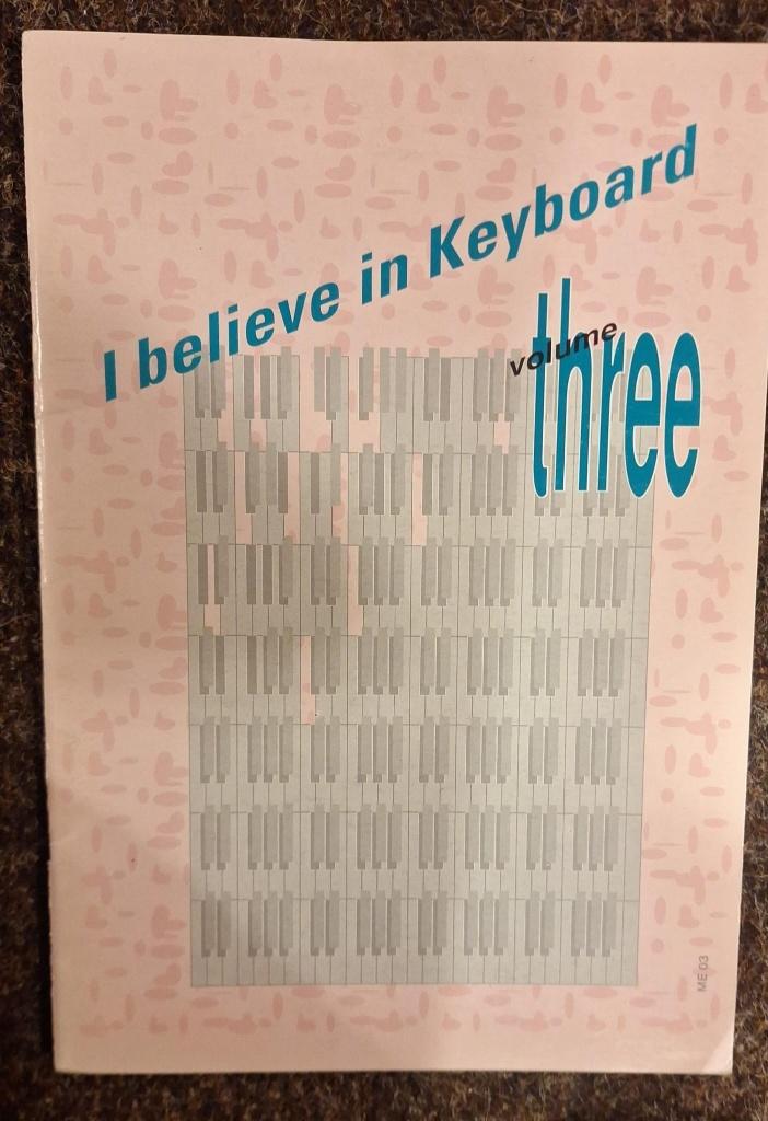 I believe in keyboard, Ophalen of Verzenden, Nieuw, Les of Cursus, Keyboard