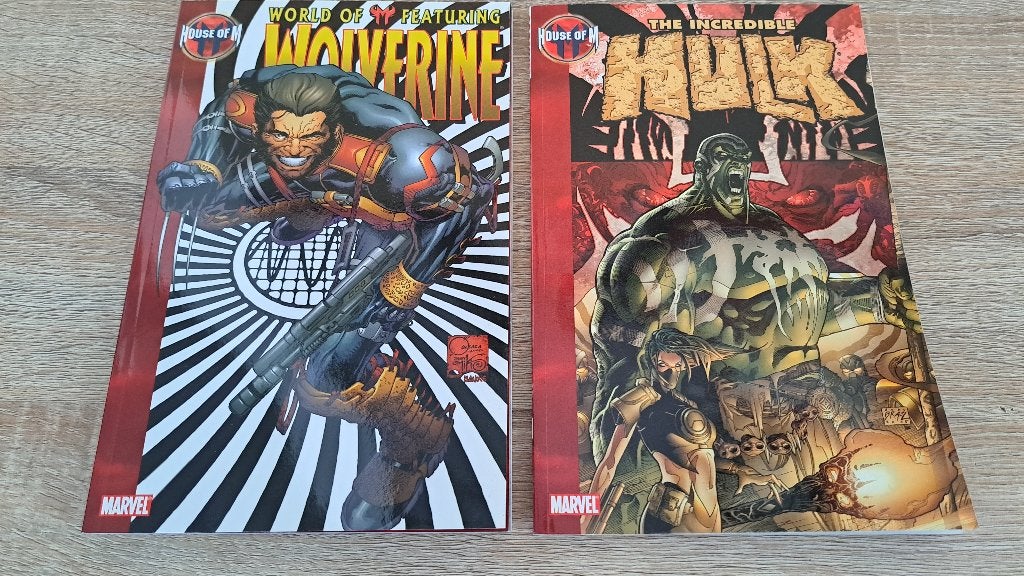 Marvel Comics: House Of M, Hulk, Iron Fist tpb's, Boeken, Strips | Comics, Eén comic, Amerika, Ophalen of Verzenden, Zo goed als nieuw