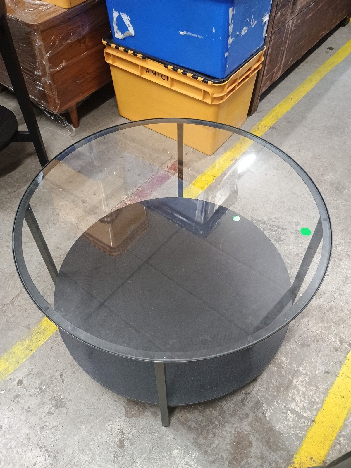 Ikea vittsjö salontafel, Ophalen, Gebruikt, ., Rond
