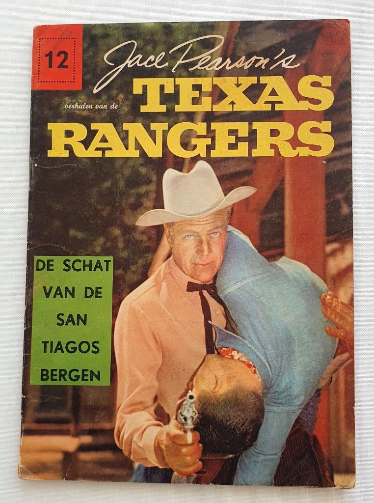 Texas Rangers stripblad, Eén stripboek, Ophalen of Verzenden, Gelezen