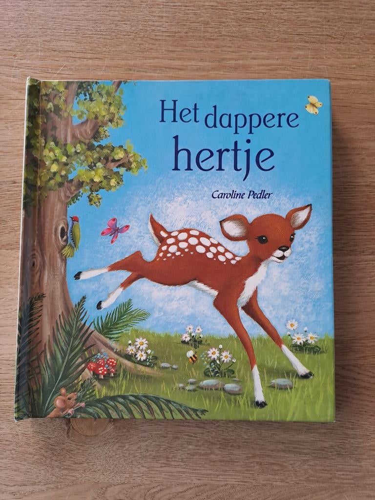 HET DAPPERE HERTJE. CAROLINE PEDLER. JILLIAN HARKER. RELIËF., Gelezen, Ophalen of Verzenden, 2 tot 3 jaar, Uitklap-, Voel- of Ontdekboek
