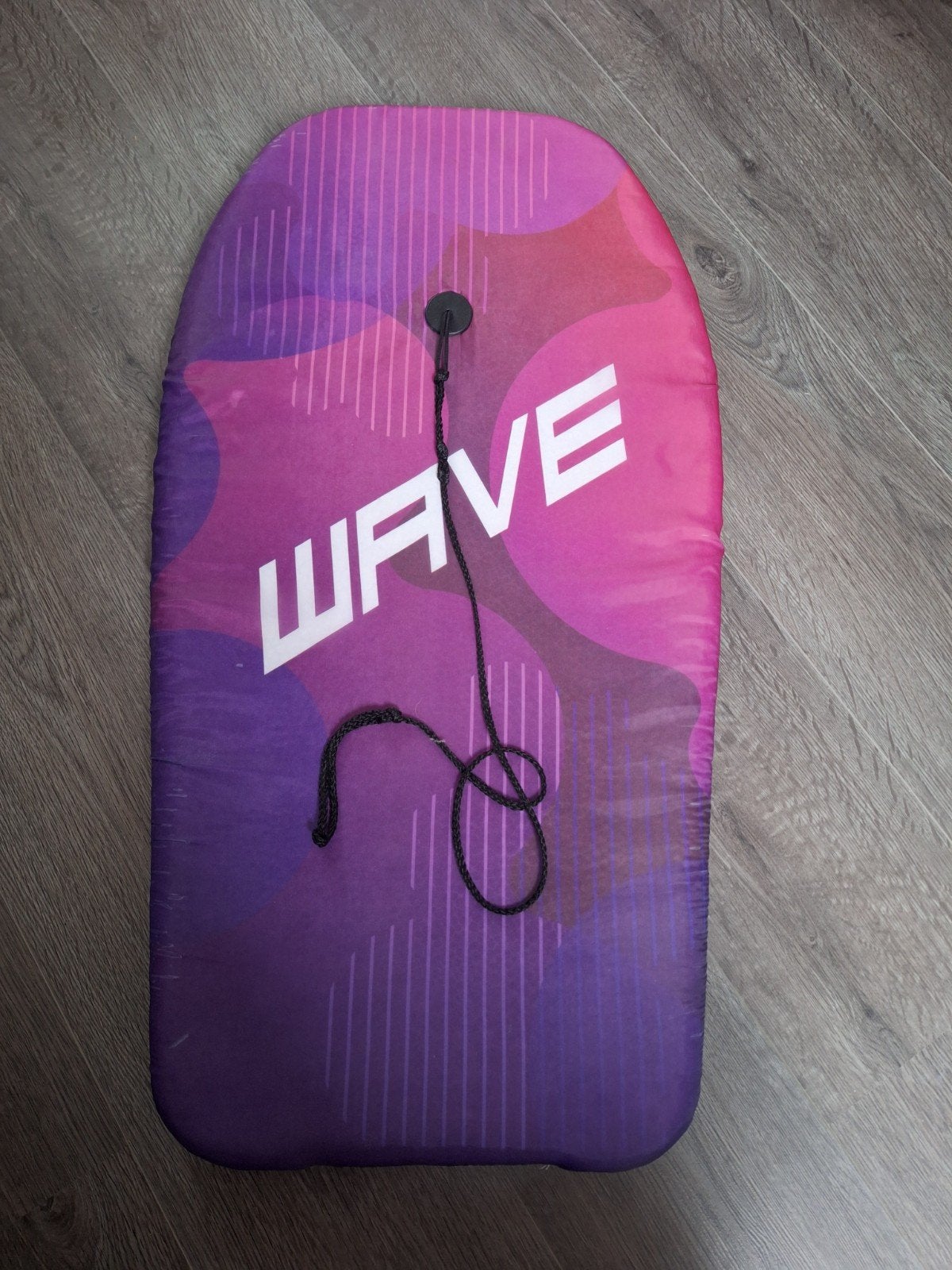 Bodyboard Wave 77x40 cm - Paars/Roze, Watersport en Boten, Ophalen, Zo goed als nieuw, Overige typen, Met koord