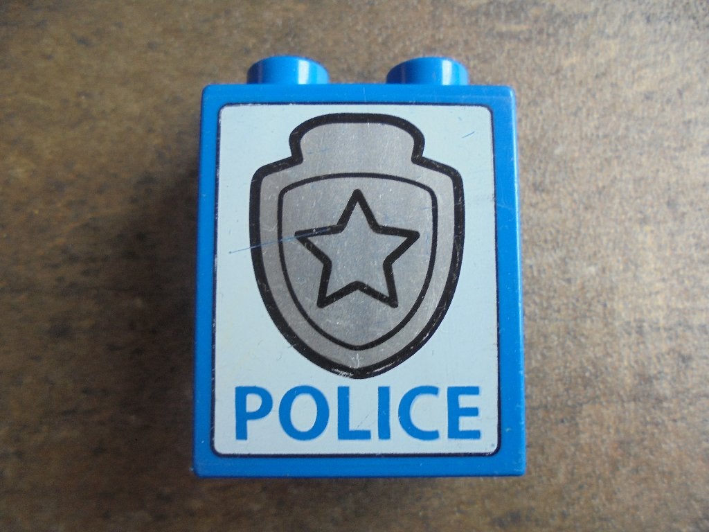Lego Duplo Brick 1x2x2 (zie foto's), Ophalen of Verzenden, Gebruikt, Losse stenen, Duplo