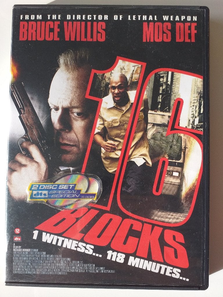 16 Blocks (2006) *2 Disc Set, Engels, Nederlands, Actiethriller, Ophalen of Verzenden