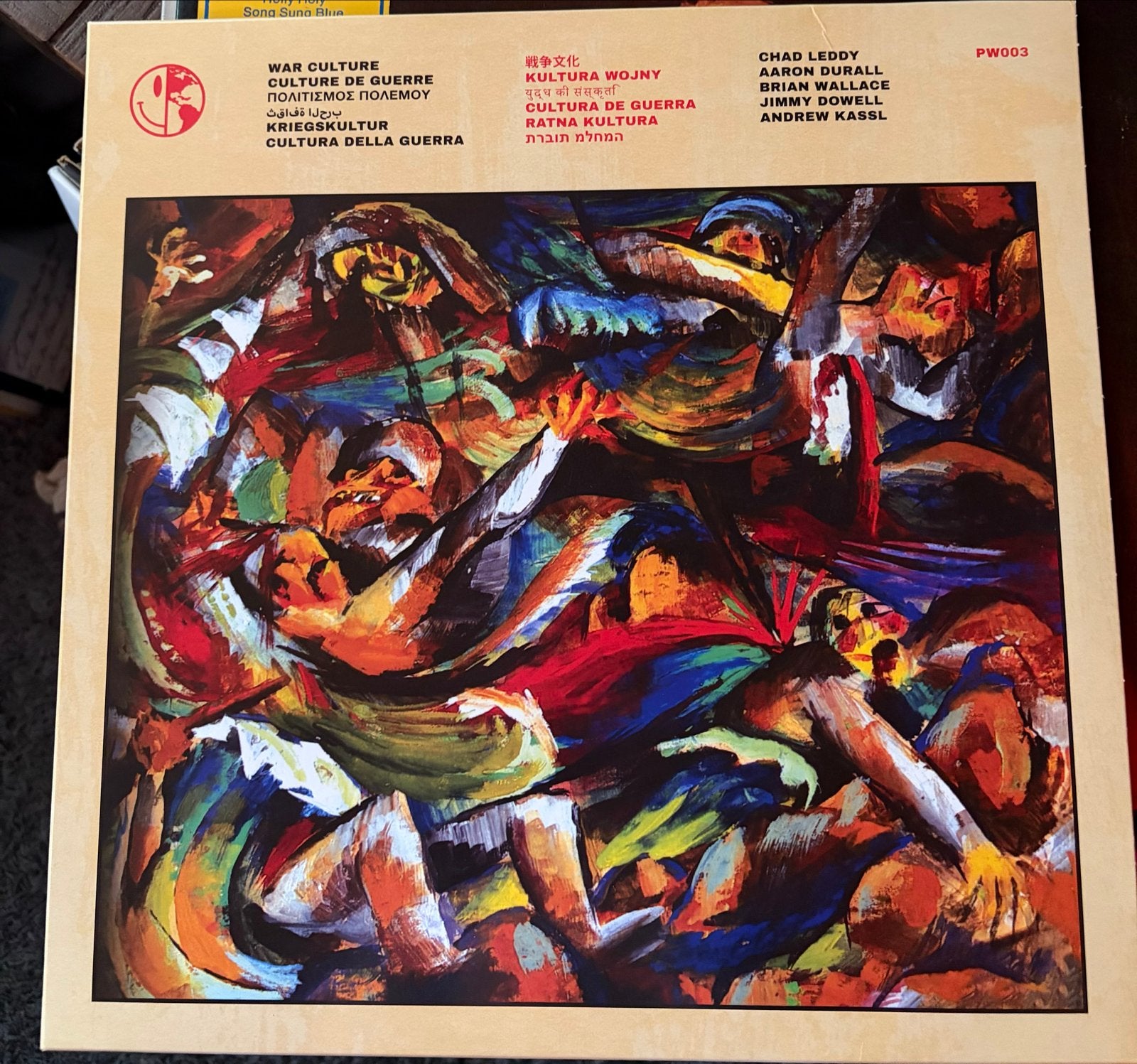 War Culture - Zeldzame LP met unieke artwork, Ophalen, LP, Originele persing, Zo goed als nieuw