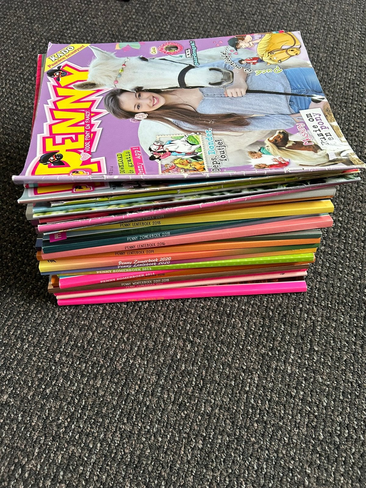 Hele grote stapel met Penny’s, Boeken, Tijdschriften en Kranten, Ophalen, Gelezen, Overige typen