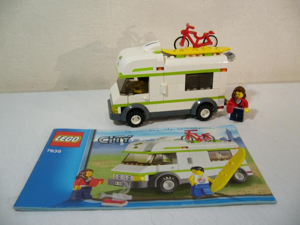 Lego City 7639 Camper, Ophalen of Verzenden, Complete set, City, Gebruikt