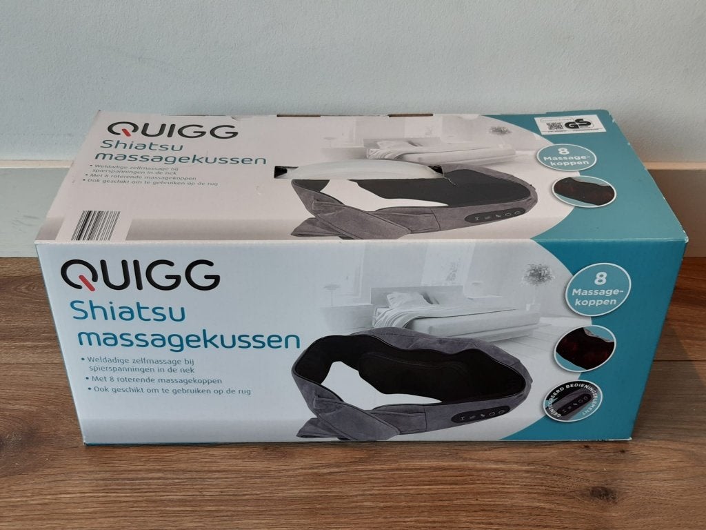 ZGAN Shiatsu Massagekussen, Ophalen of Verzenden, Zo goed als nieuw, Massagestoel of Kussen