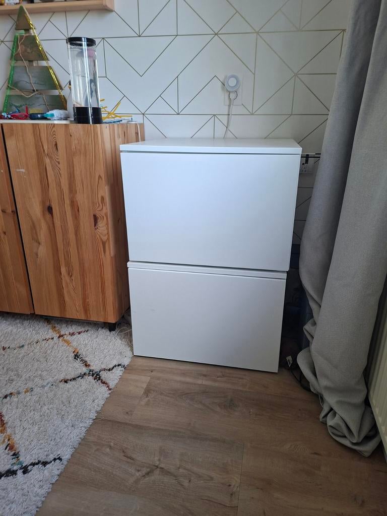 Twee witte IKEA Platsa kasten 60x57x42, Ophalen