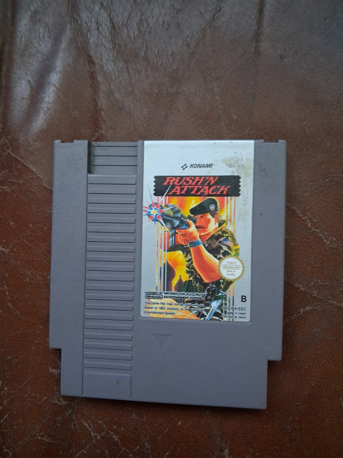 Te koop rush'n attach voor nintendo nes., Avontuur en Actie, 1 speler, Ophalen of Verzenden, Zo goed als nieuw