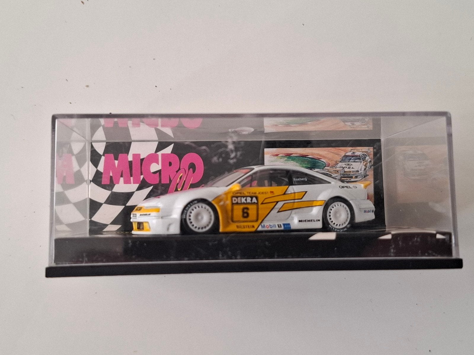 Microchamps Opel Calibra Hockenheim 1993, Ophalen of Verzenden, Gebruikt, Auto