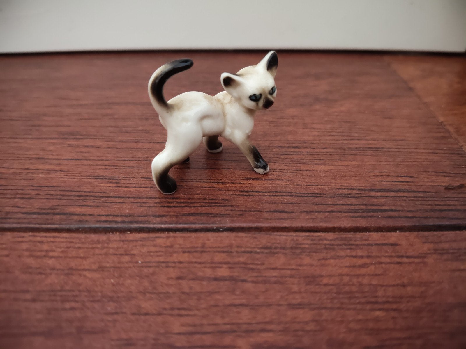 50s Mid Century Hagen Renaker Style Mini Siamese, Ophalen of Verzenden, Zo goed als nieuw, Hond of Kat, Beeldje of Figuurtje
