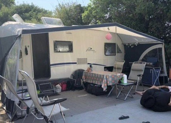 Dorema caravan luifel maat 13 (ca 975 cm)
13	950-97, Ophalen, Gebruikt