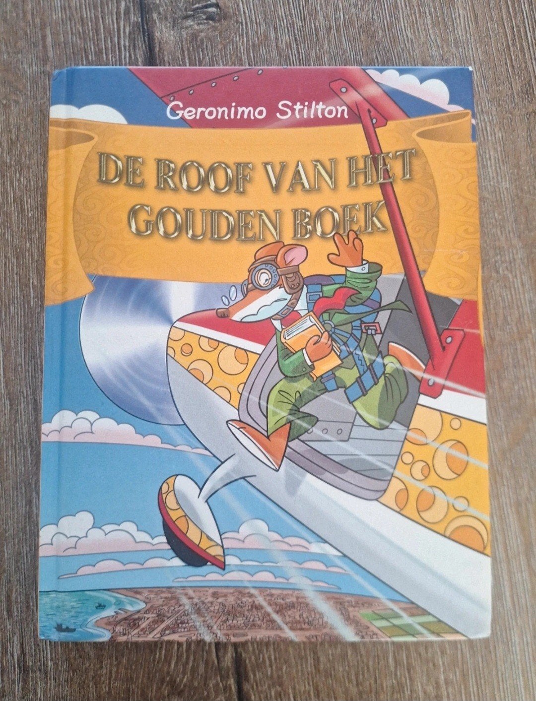 Geronimo Stilton - De roof van het gouden boek (71), Fictie algemeen, Geronimo Stilton, Nieuw, Ophalen of Verzenden