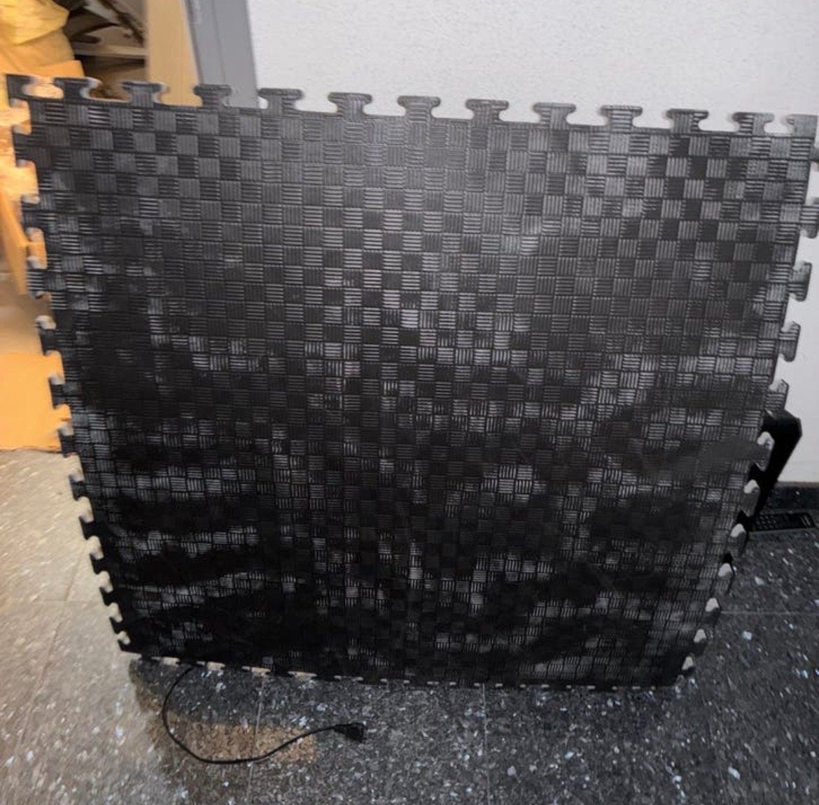 Puzzelmatten 100x100x2cm - 30 stuks, Ophalen of Verzenden, Zo goed als nieuw, Fitnessmat