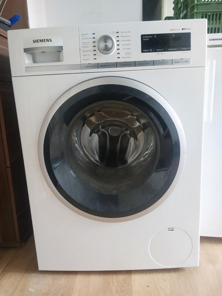 Siemens VarioPerfect iQ700 Wasmachine - Goed Werkend, Witgoed en Apparatuur, Wasmachines, 6 tot 8 kg, Ophalen of Verzenden, 1200 tot 1600 toeren