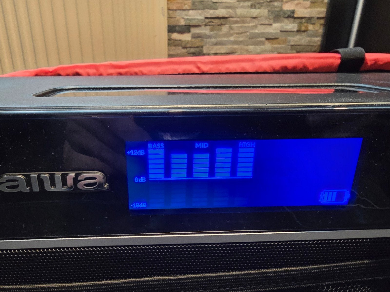 Aiwa Exos 9 Bluetooth Speaker 200W - Topconditie, Party speaker, AUX-ingang, Zo goed als nieuw, Ophalen