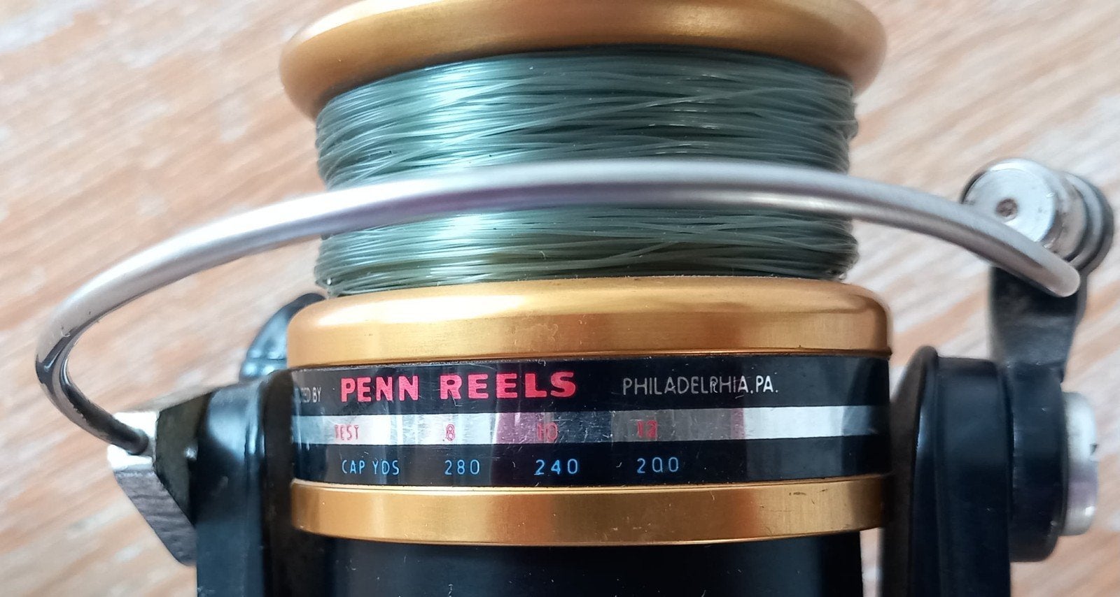 Set van 3 Penn 4500 SS Spinfisher molens - USA Philadelphia, Ophalen of Verzenden, Gebruikt, Molen