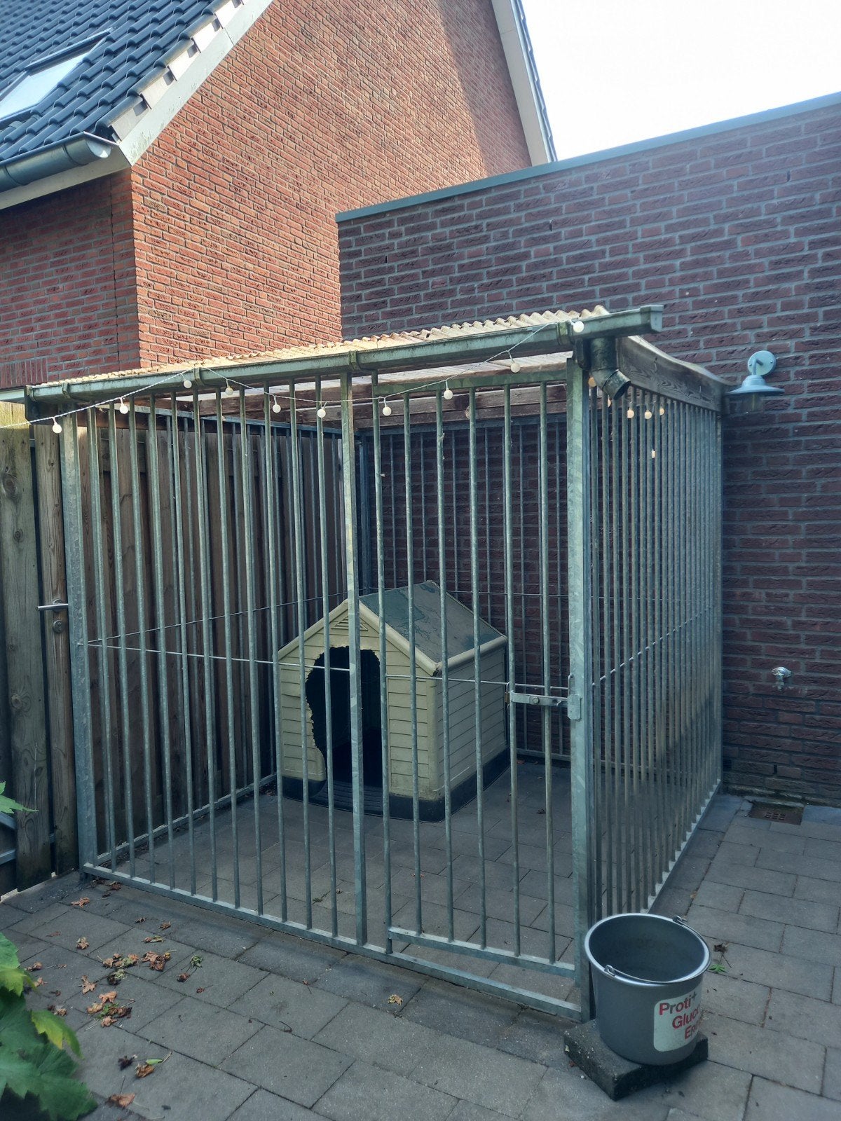 Kennel 2x2 meter., Dieren en Toebehoren, Hondenhokken, Ophalen, Hondenkennel, 100 cm of meer, 110 cm of meer