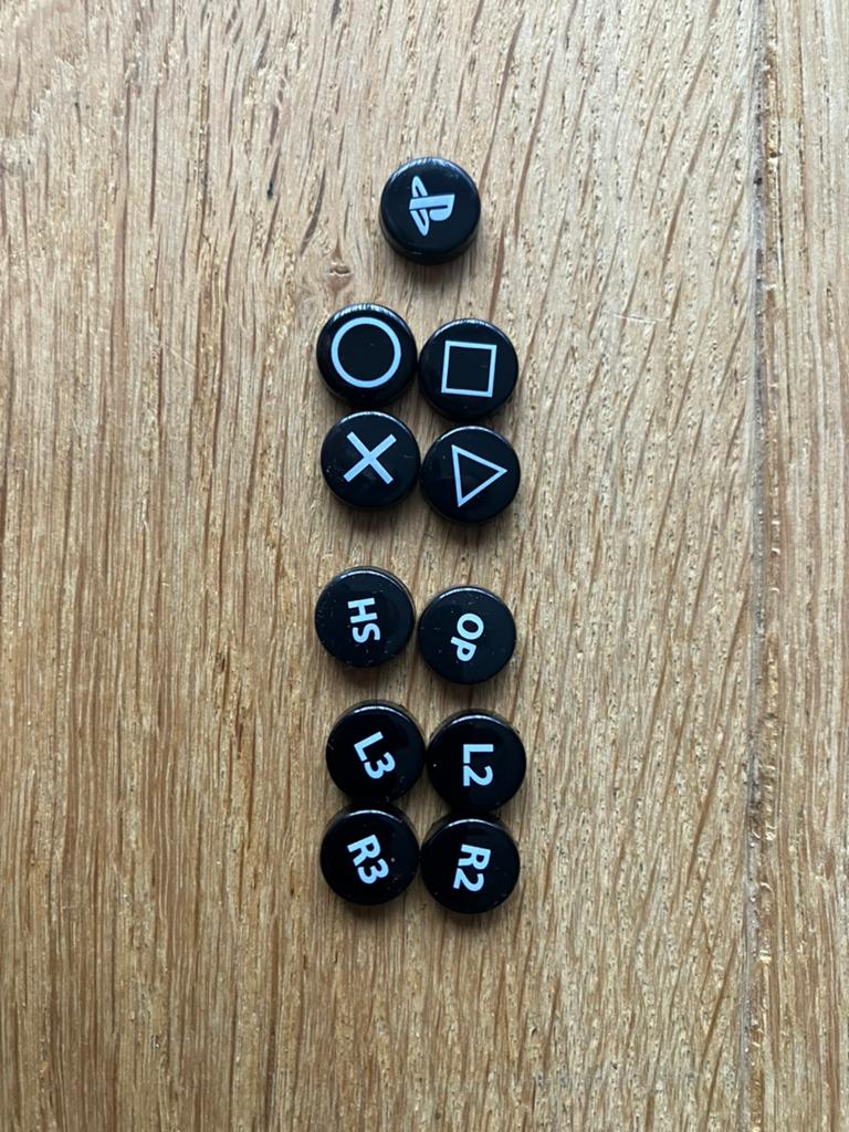 Fanatec buttoncaps Playstation, Ophalen of Verzenden, Gebruikt