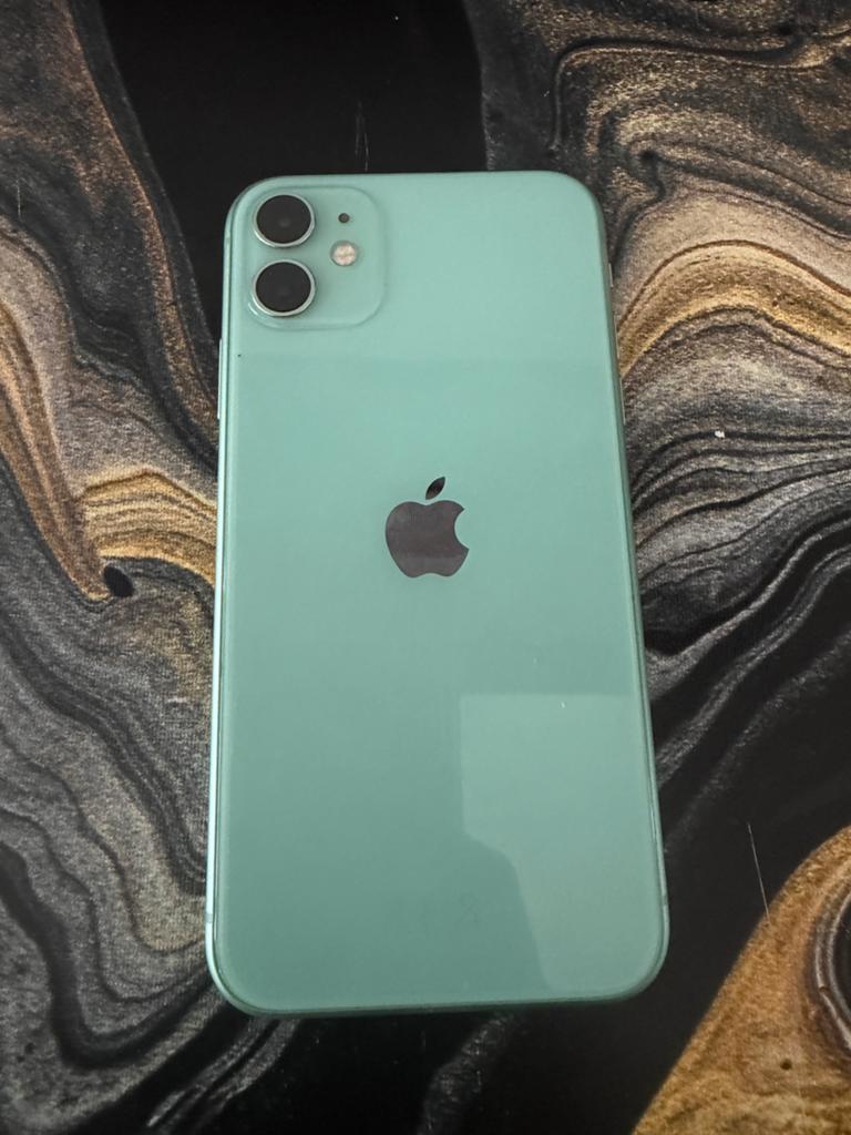 Apple Iphone 11 groen 64GB 77% IOS 26.6, Telecommunicatie, Mobiele telefoons | Apple iPhone, Ophalen, Gebruikt, 77 %, IPhone 11