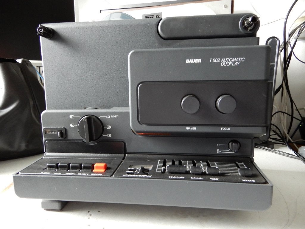 Bauer T502 Automatic DuoPlay super 8 Filmprojector, Ophalen, 1960 tot 1980, Projector