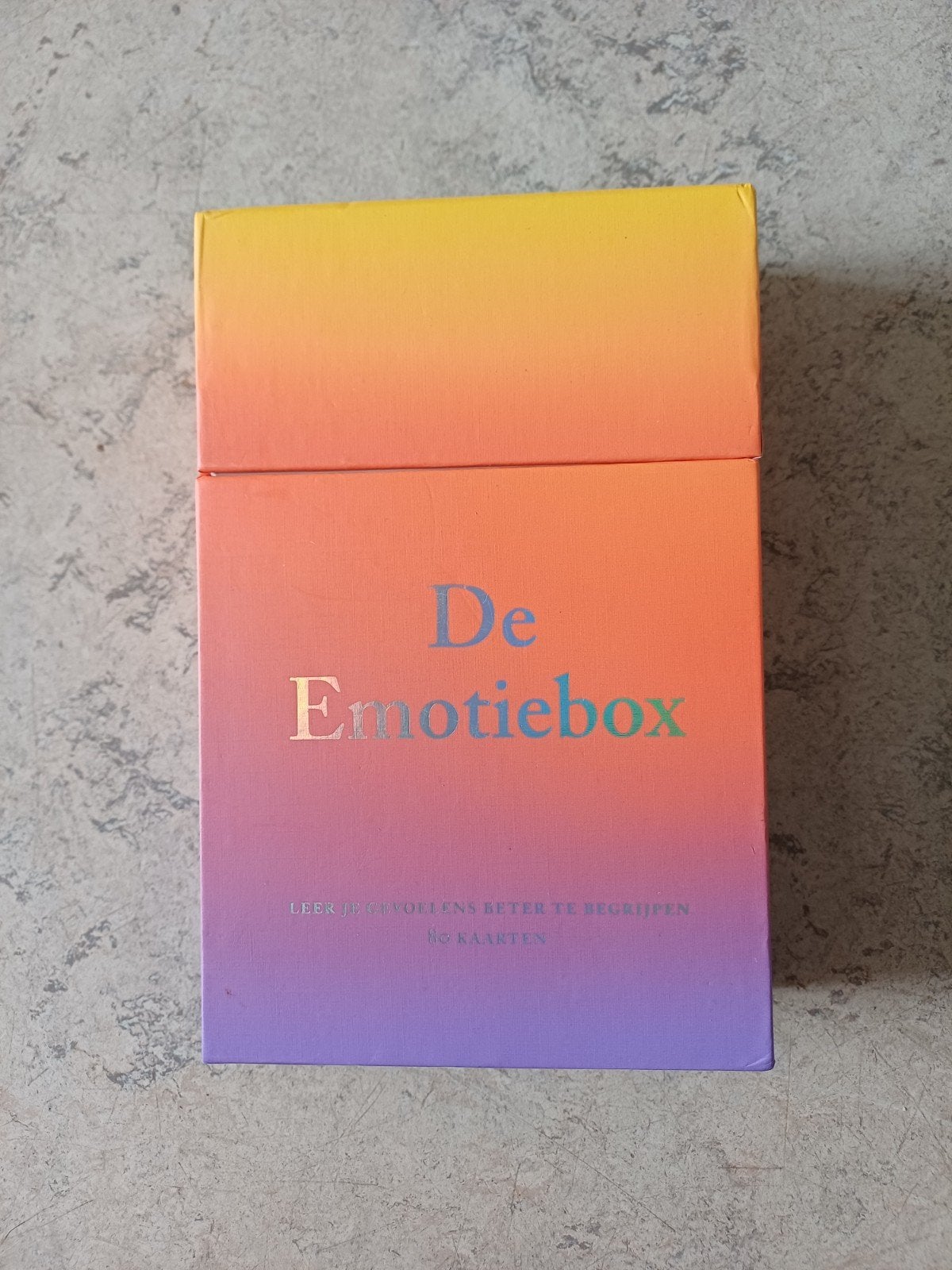 De Emotiebox: Leer gevoelens beter begrijpen (coachkaarten), Ophalen of Verzenden, Zo goed als nieuw, Laurence King
