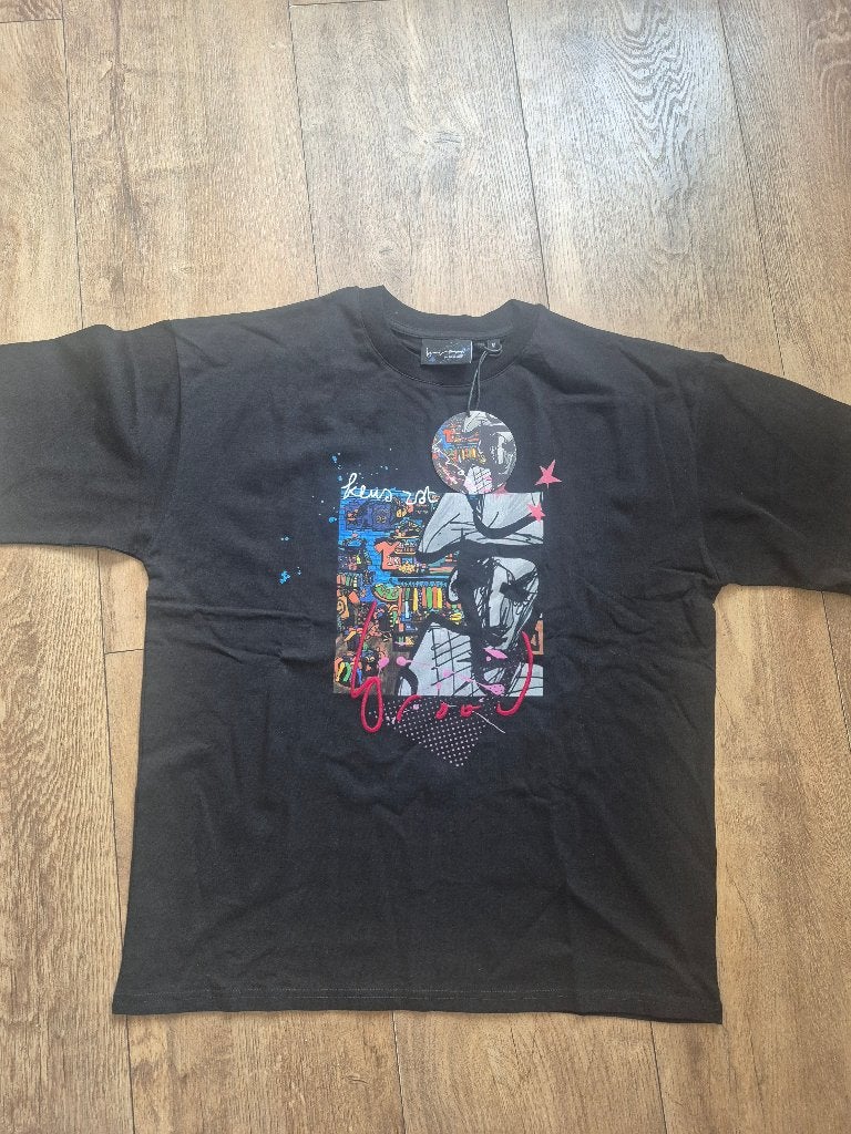 Te koop nieuw! T-shirt Herman Brood maat M, Ophalen of Verzenden, Nieuw, Maat 48/50 (M), Zwart