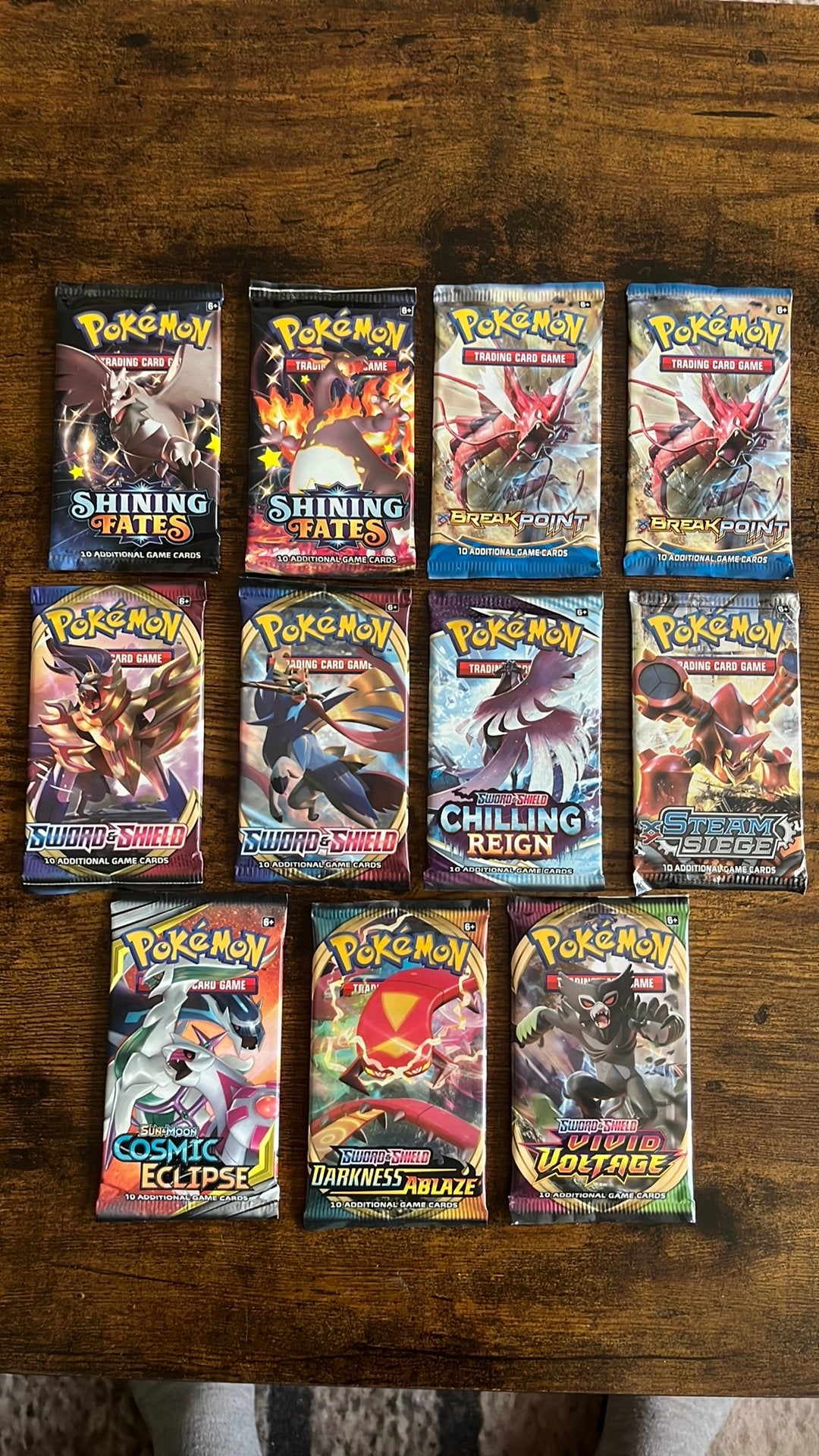 Pokémon Booster Packs - Diverse Sets, Ophalen of Verzenden