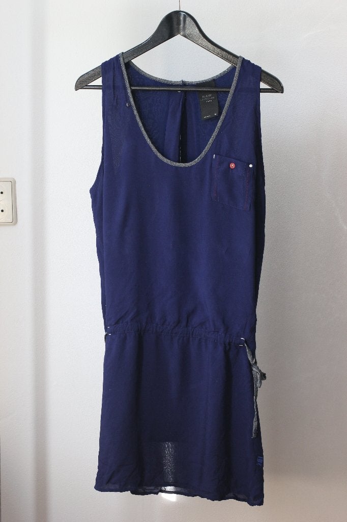 G-star Jurk, Maat 38/40 (M), Blauw, Ophalen of Verzenden, Boven de knie