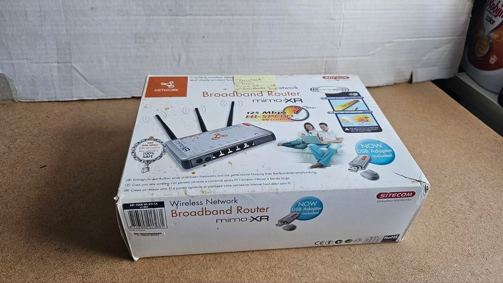 Sitecom Router modem Mimo XR, Ophalen of Verzenden