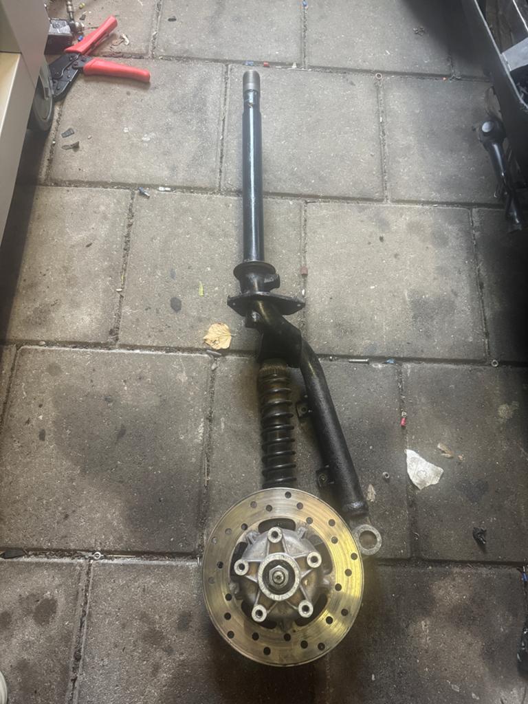 Piaggio zip sp omgelaste voorvork, Verzenden, Gebruikt, Frame, Piaggio