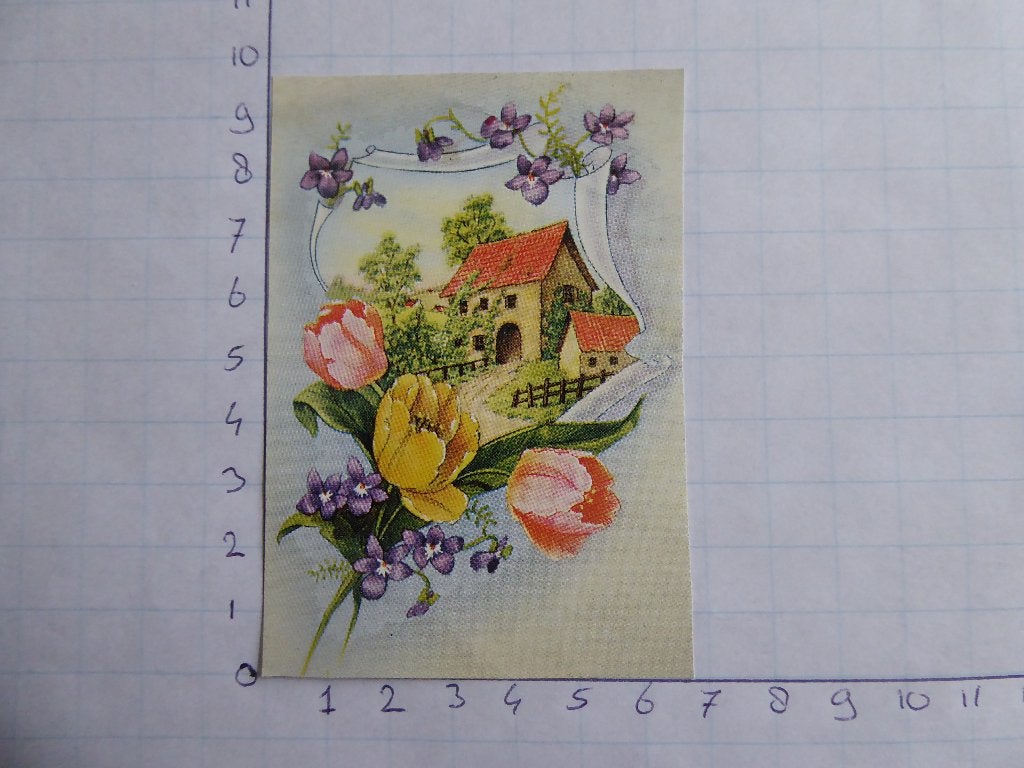 nr. 301 - uitgeknipt 3d plaatje, Ophalen of Verzenden, Nieuw, Overige thema's, Knipvel